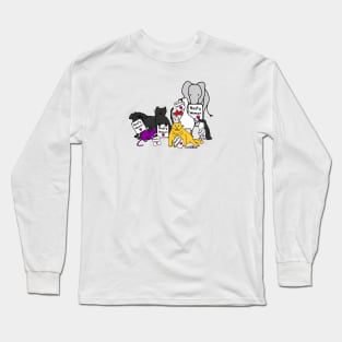 Small Animals with Nasty Woman Signs Long Sleeve T-Shirt